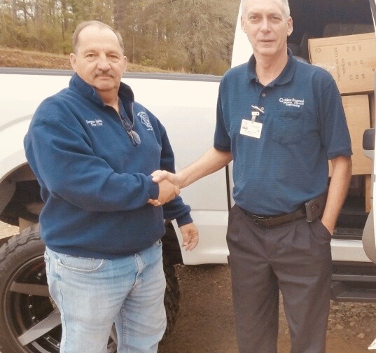 New Holland Fire Dept. Donates to Aiken Regional